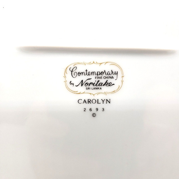 Contemporary Fine China By Noritake Oval Serving Platter 13 5/8 x 10 1/4 Inch - Picture 10 of 10